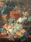 HUYSUM, Jan van Fruit and Flowers s France oil painting artist
